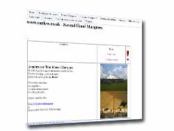 Second hand Marquees